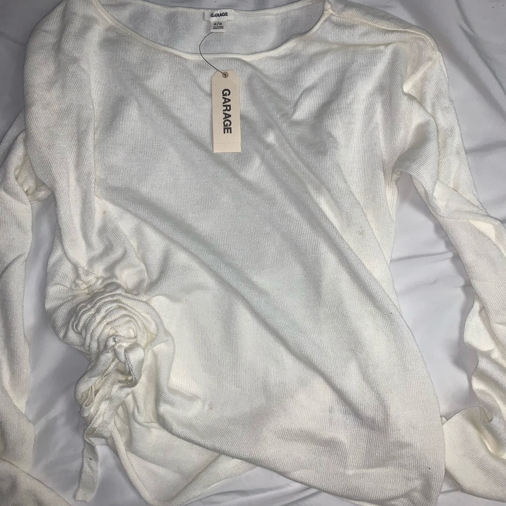 Garage Thin Cream Sweater